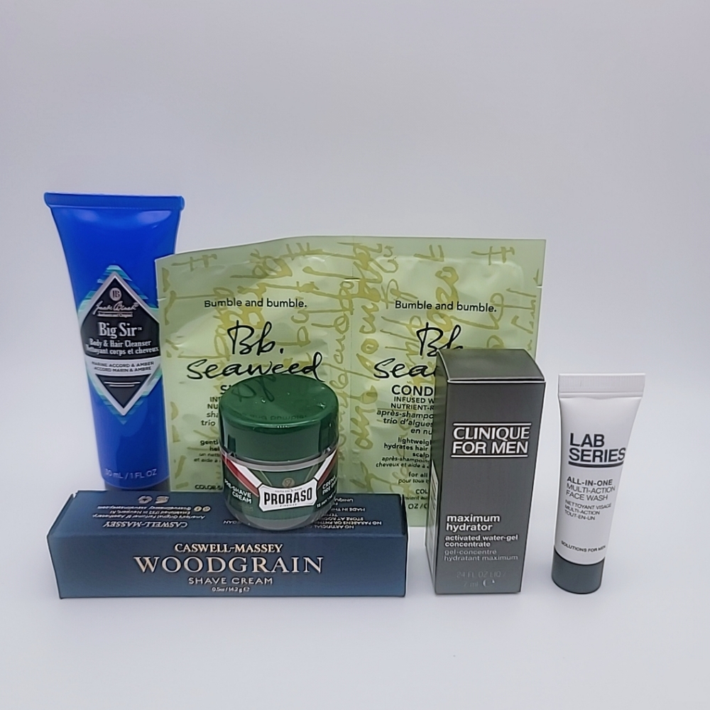 Bundle for Men , Jack Black, Clinique, Bumble & Bumble, Caswell Massey, LAB seri
